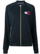 Tommy Jeans - Zipped Bomber Jacket - Women - Polyester/cotton - Xs, Blue, Polyester/cotton