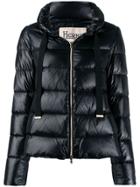 Herno Panelled Puffer Jacket - Black