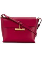 Sophie Hulme Mini Cross Body Bag - Pink & Purple