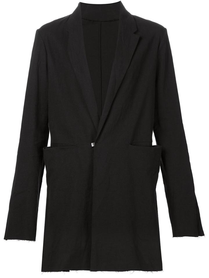 Ma+ Long Blazer - Black