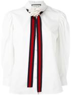 Gucci Bow Detail Shirt - White