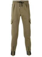 Paul Smith - Zipped Legs Sweatpants - Men - Cotton - 32, Green, Cotton