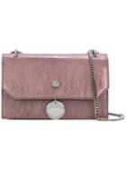 Jimmy Choo - Flap Shoulder Bag - Women - Leather - One Size, Pink/purple, Leather
