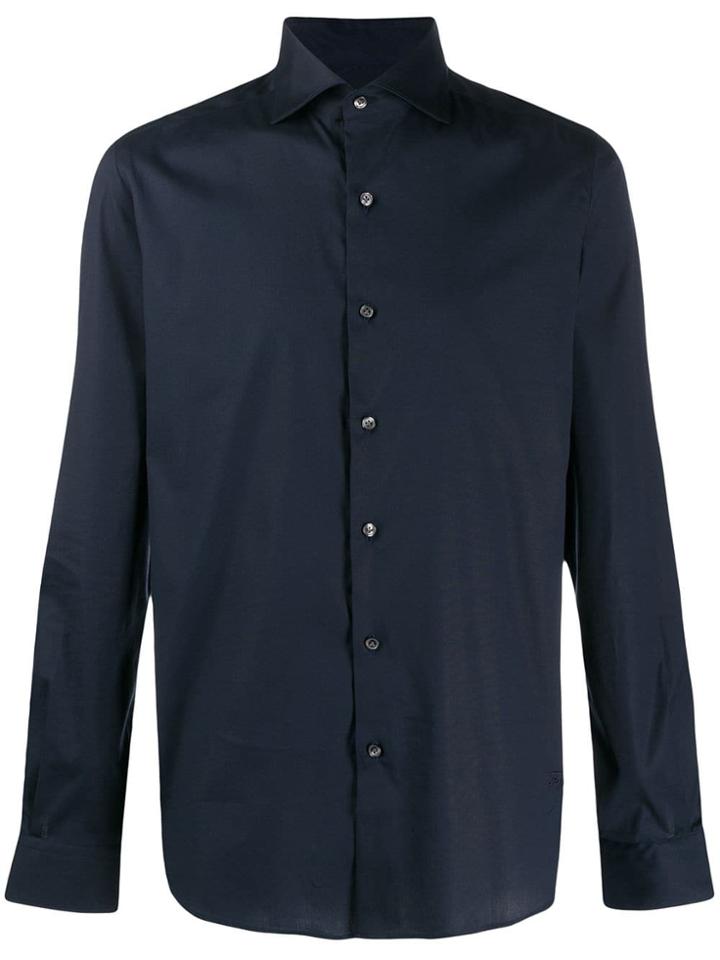 Fay Button-up Shirt - Blue