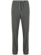 Cambio Pleated Detail Track Trousers - Grey