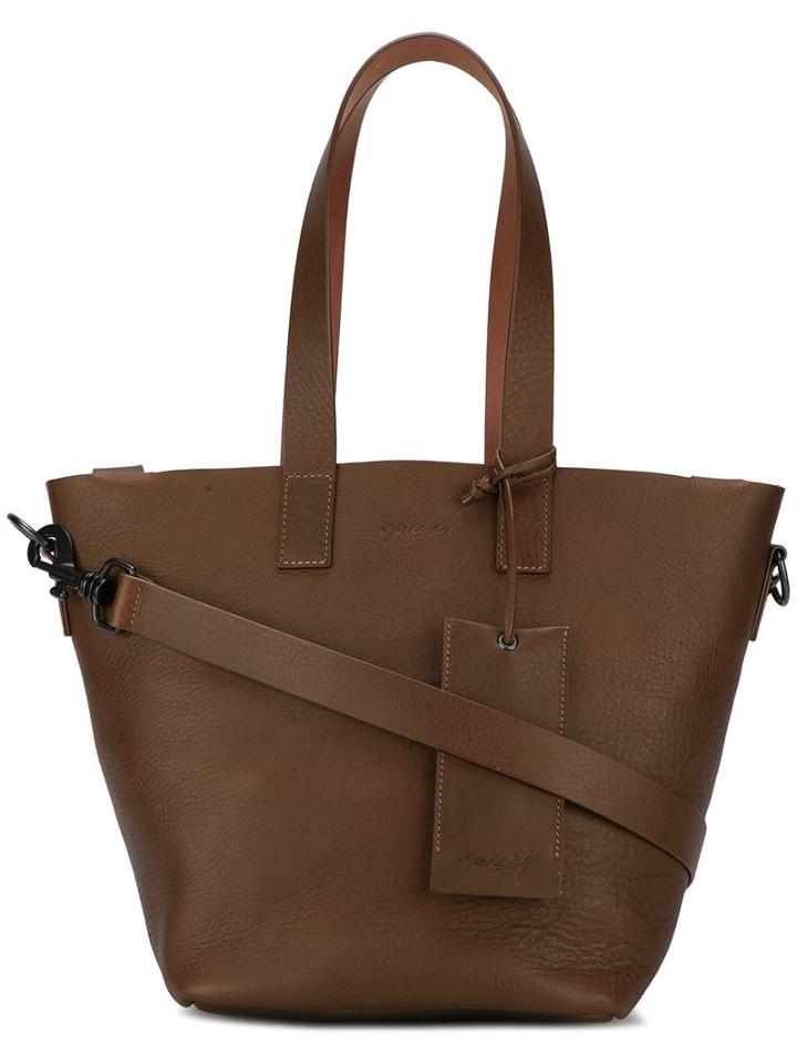 Marsèll Multiple Straps Tote, Women's, Brown, Leather