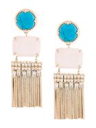 Iosselliani Elegua Fringe Earrings - Metallic