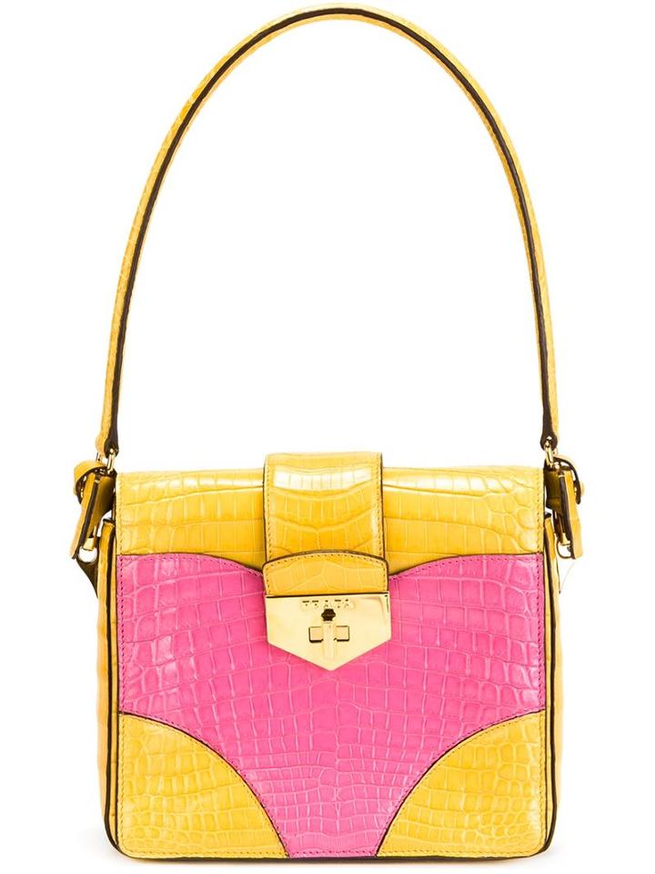 Prada Vintage Colour Block Tote