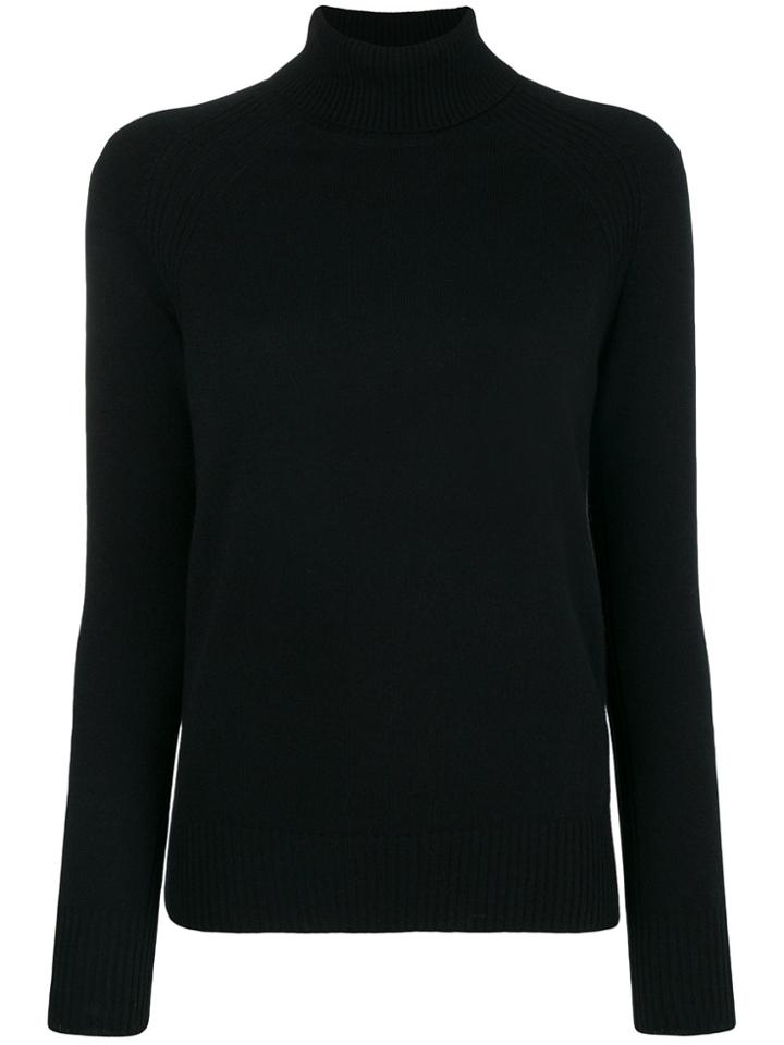 Bottega Veneta Turtle Neck Jumper - Black