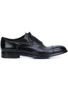 Alberto Fasciani Lace Up Derby Shoes - Black