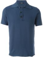 Raf Simons Classic Polo Shirt, Men's, Size: Large, Blue, Cotton