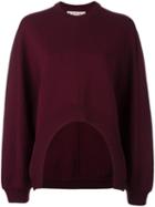 Marni Adda Sweatshirt, Women's, Size: 42, Red, Virgin Wool