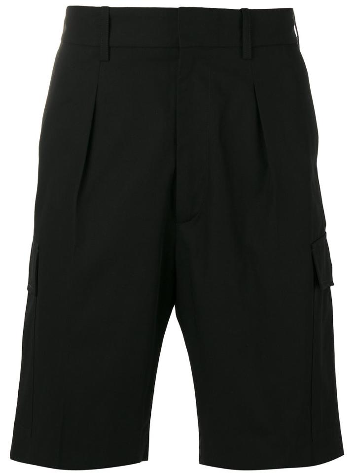 Stella Mccartney - Garbadine Tailored Shorts - Men - Cotton - 54, Black, Cotton