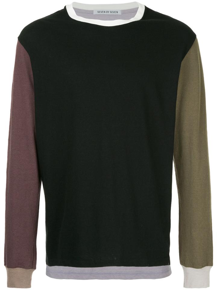 7x7 Long Sleeved T-shirt - Black