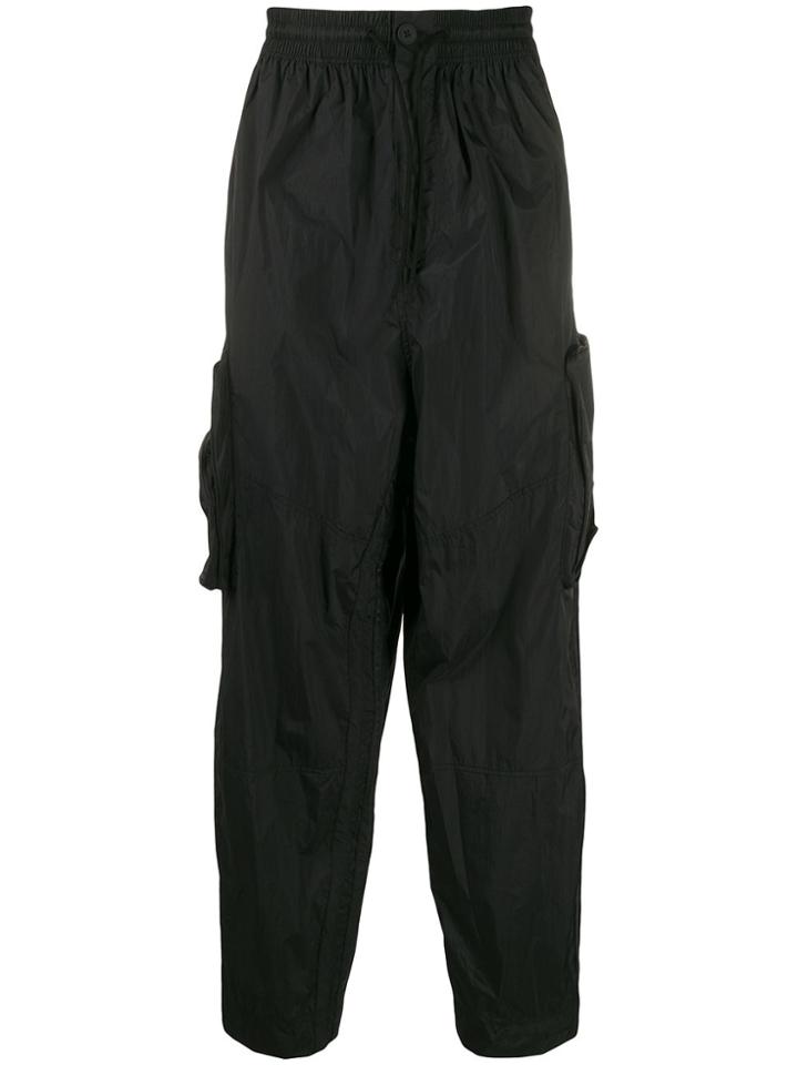 Y-3 Shell Track Pants - Black