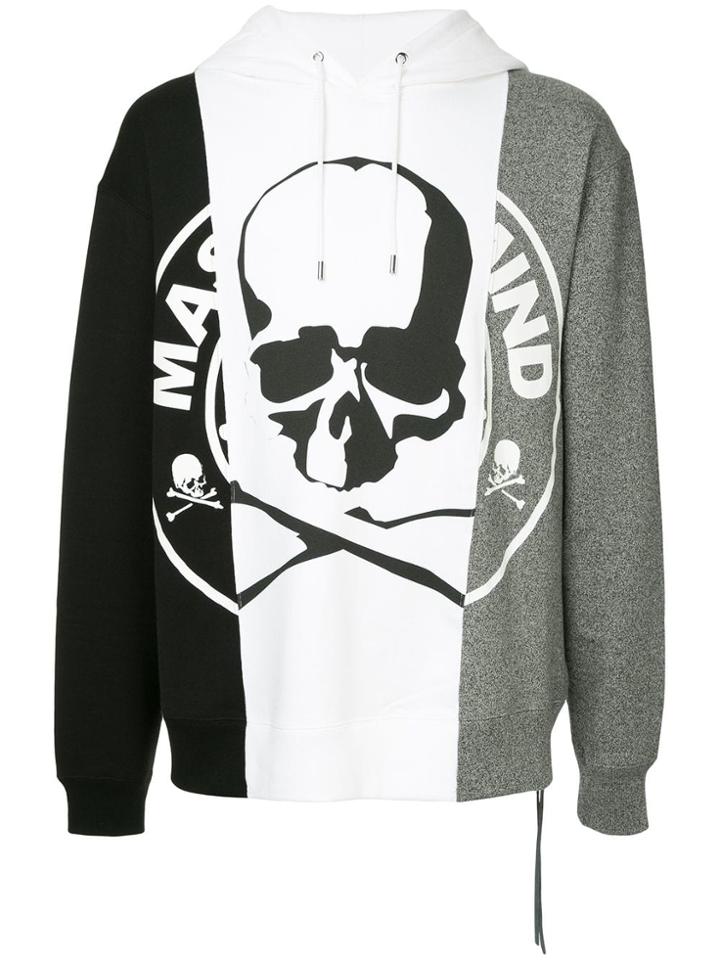 Mastermind World Skull Print Hoodie - Black