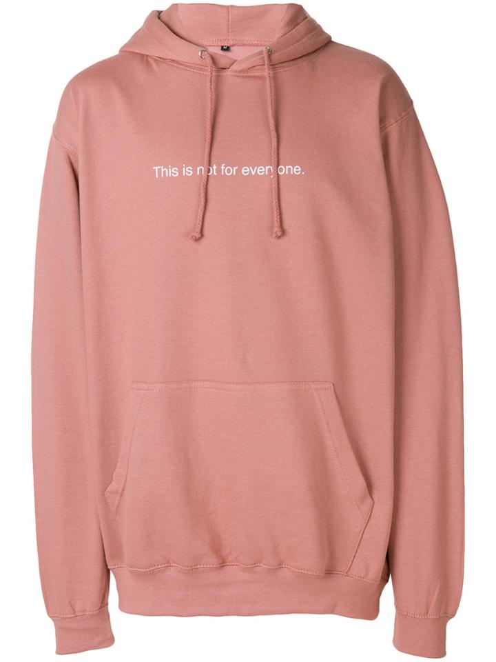 F.a.m.t. Slogan Hoodie - Pink & Purple