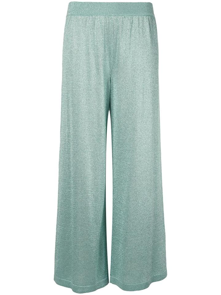 Missoni Vanise Wide Leg Trousers - Green