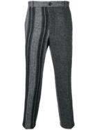 Thom Browne Variegated Repp Fun Mix Shetland Chino - Grey