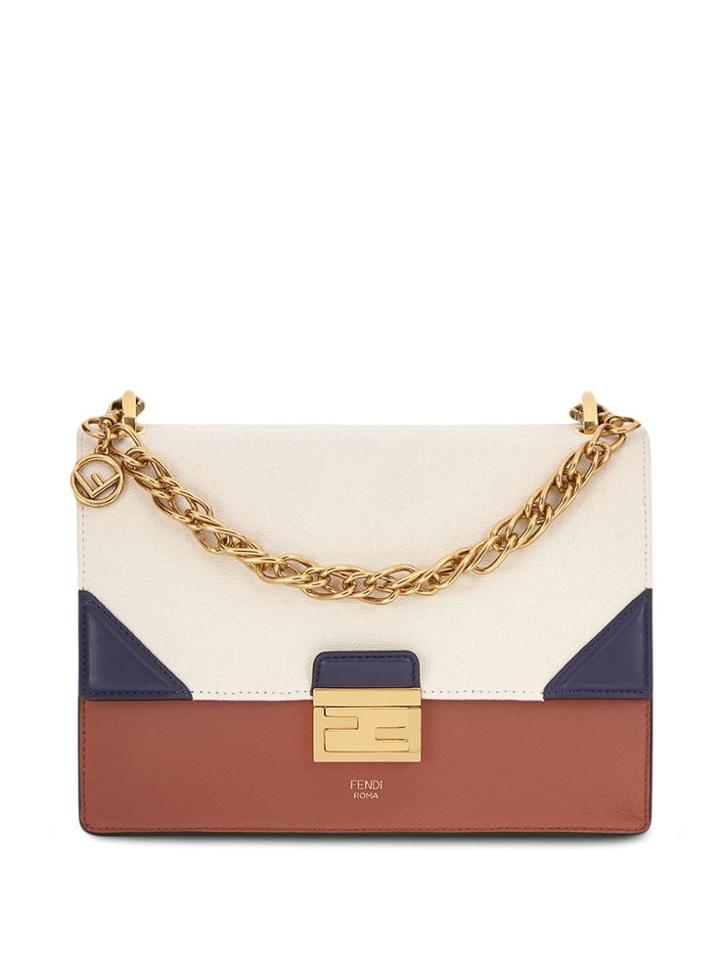 Fendi Kan U Shoulder Bag - Brown