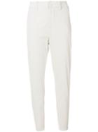 James Perse Straight Leg Cropped Trousers - Neutrals