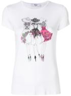 Blugirl Silhouette Print T-shirt - White