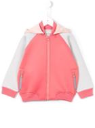 Stella Mccartney Kids 'buck' Bomber Jacket, Girl's, Size: 10 Yrs, Pink/purple