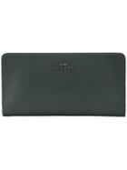 Coach Smooth Leather Skinny Wallet - Green
