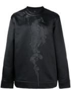 Lost & Found Ria Dunn Smoke Printed Sweatshirt - Black