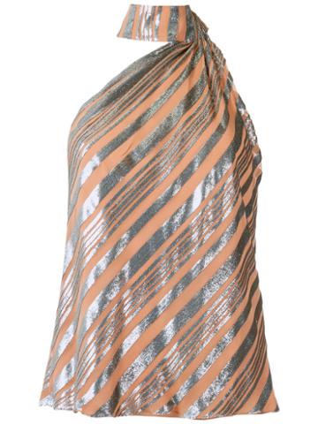 Giuliana Romanno - Striped Blouse - Women - Silk/polyester - 40, Silk/polyester