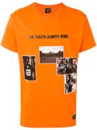 Les (art)ists Printed T-shirt, Men's, Size: Medium, Yellow/orange, Cotton