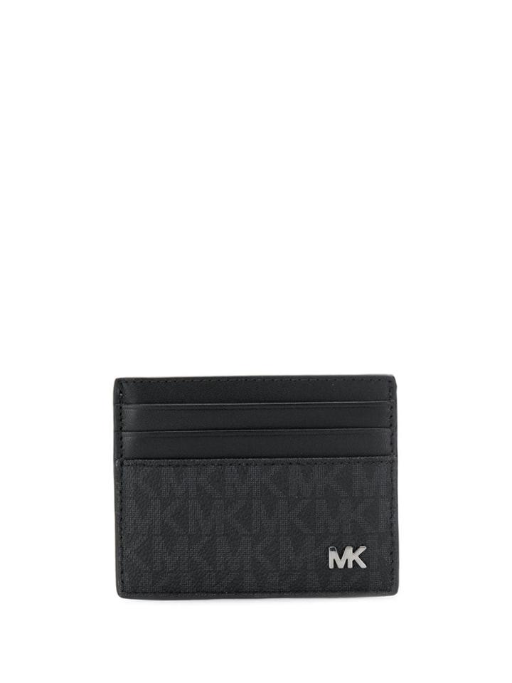 Michael Michael Kors Slim Logo Cardholder - Black