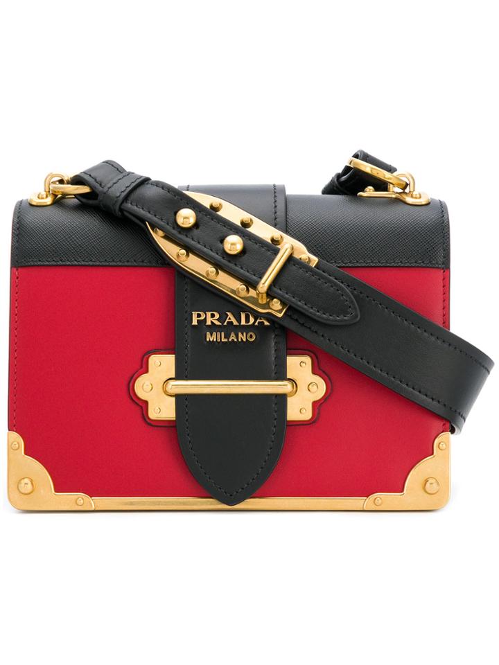 Prada Cahier Bag - Black