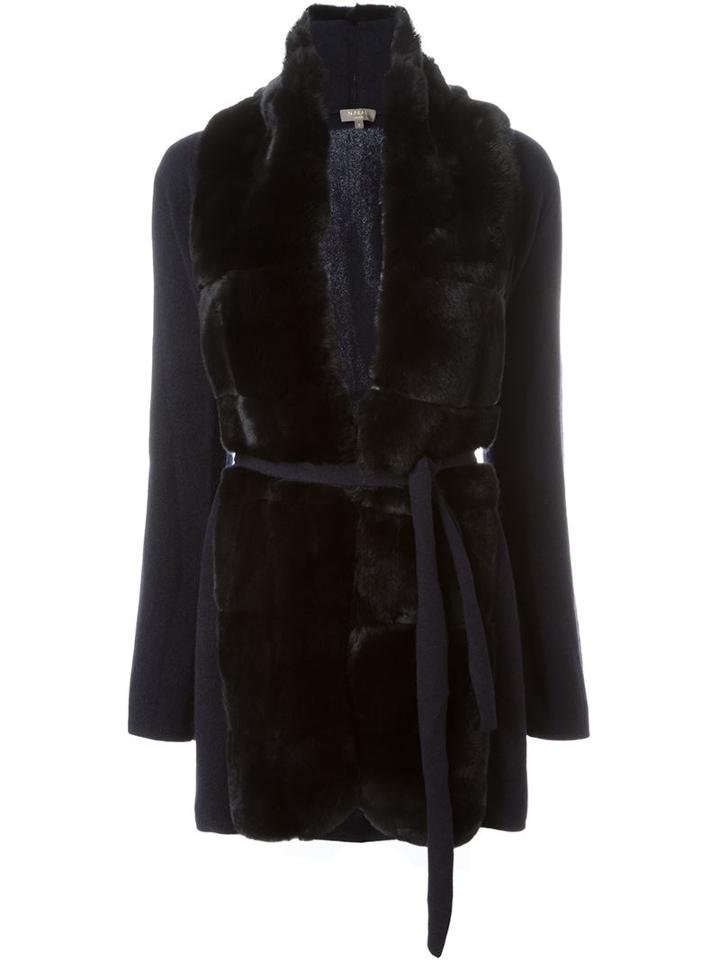 N.peal 'milano' Fur Placket Jacket