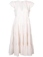 Lemlem Aweke Banu Striped Dress - White