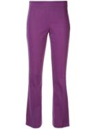 Giambattista Valli Cropped Trousers - Purple