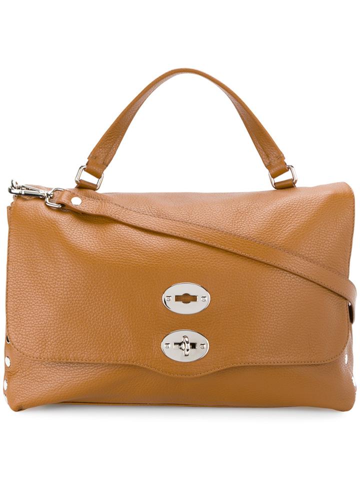 Zanellato Postina Medium Tote - Brown