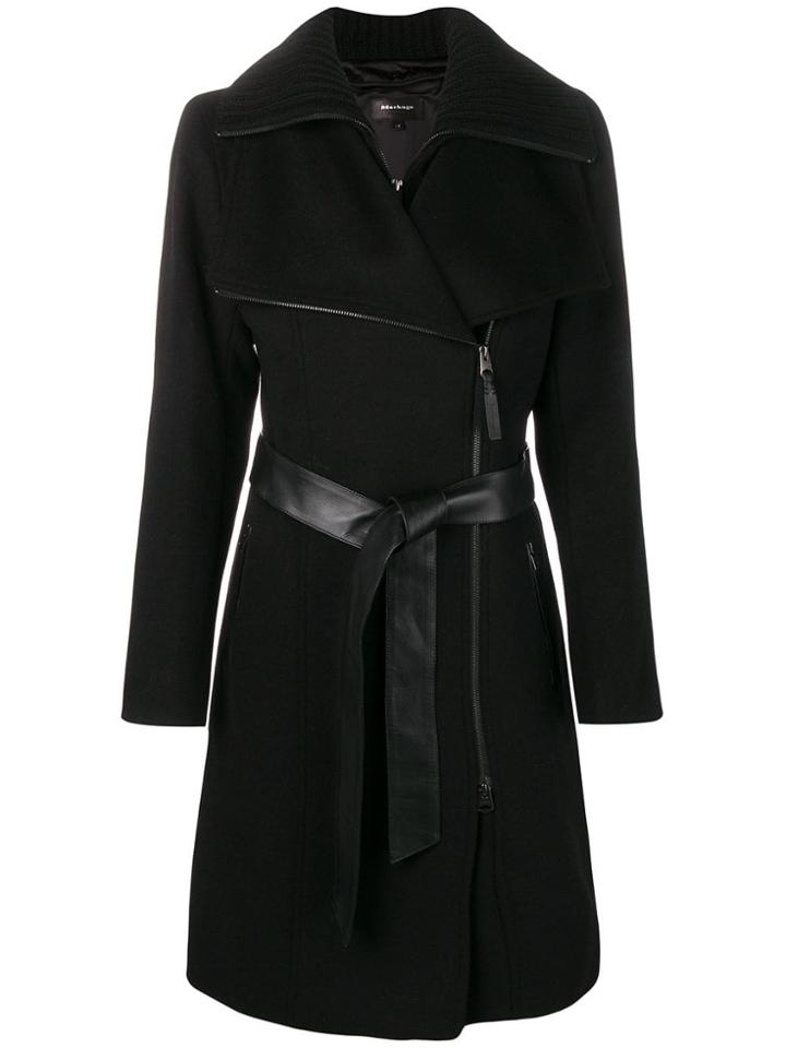 Mackage Double Breasted Coat - Black