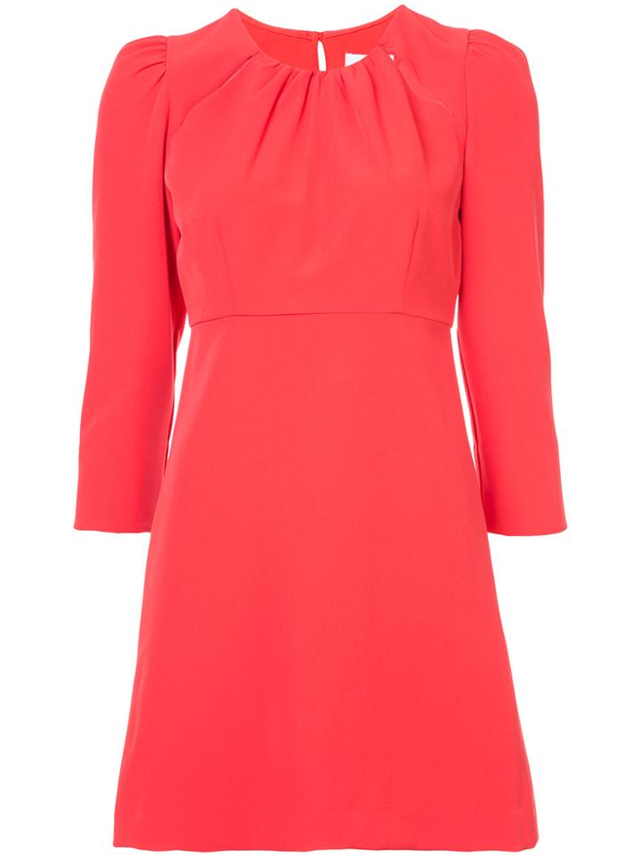 Milly Peasant Sleeve Blouse - Red