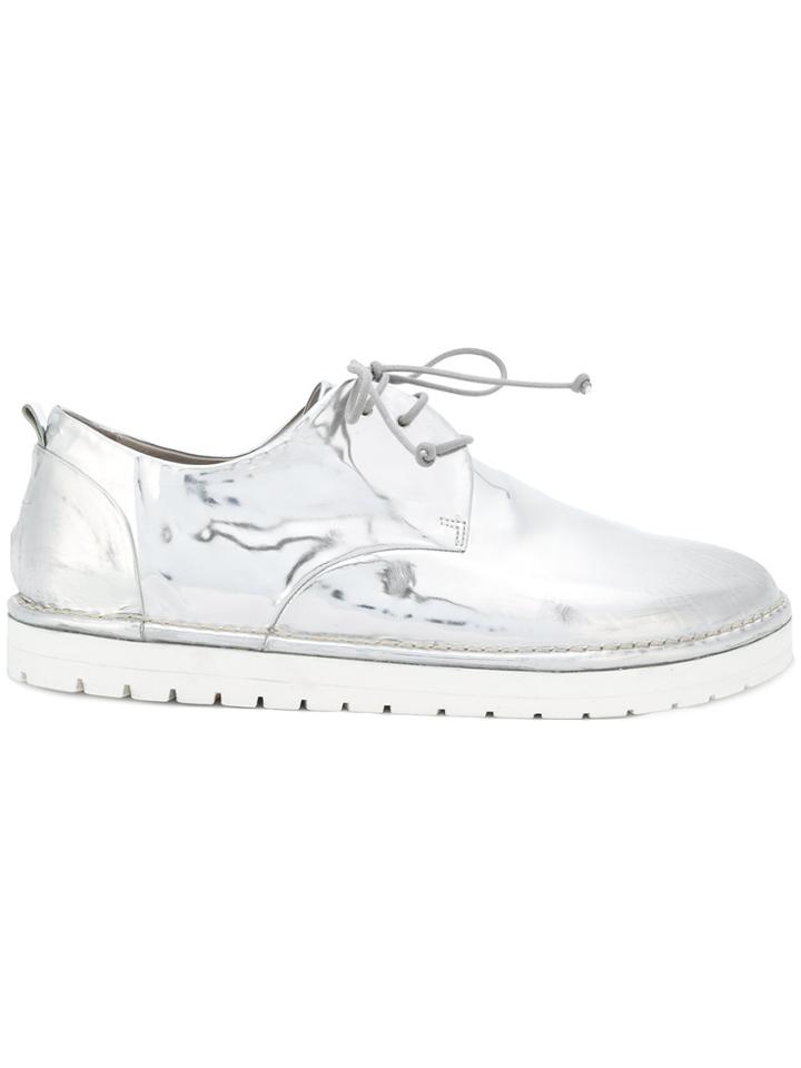 Marsèll Metallic Finish Brogues - Grey