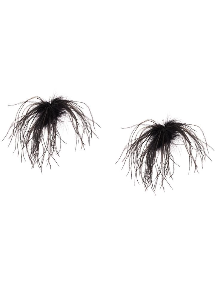 Tuleste Stud Earrings - Black