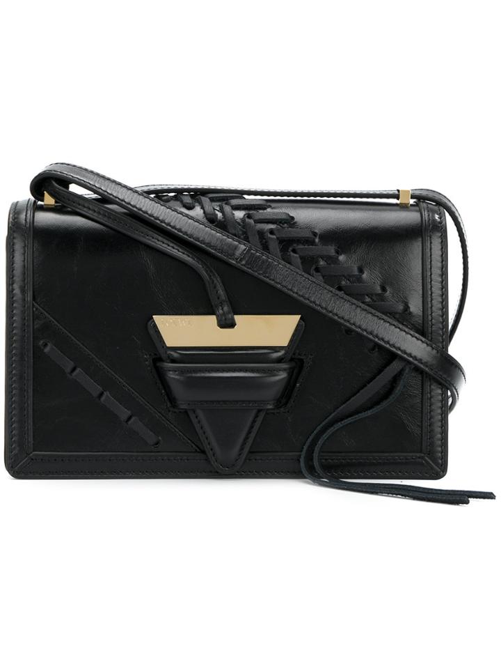 Loewe Barcelona Laced Bag - Black