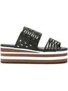 G.v.g.v. Perforated Open Toe Sandals