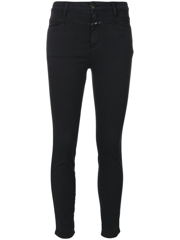 Closed - Super Skinny Jeans - Women - Cotton/polyester/spandex/elastane - 26, Blue, Cotton/polyester/spandex/elastane