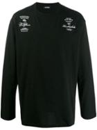 Raf Simons Embroidered Logo Sweatshirt - Black