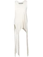 Raquel Allegra Fringed Tank Top, Women's, Size: 1, White, Rayon