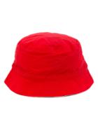 Sun Hat - Kids - Cotton/nylon - 48 Cm, Red, Burberry Kids