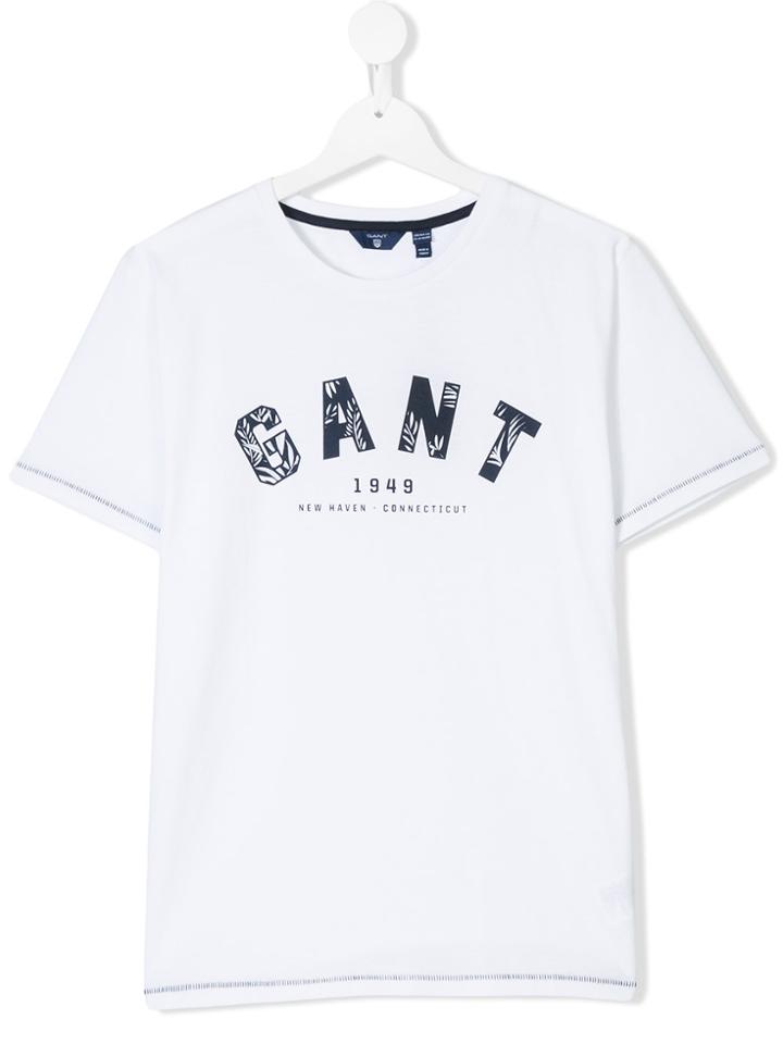 Gant Kids Logo T-shirt - White