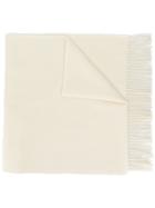 Ami Alexandre Mattiussi Ami De Coeur Patch Scarf - Neutrals