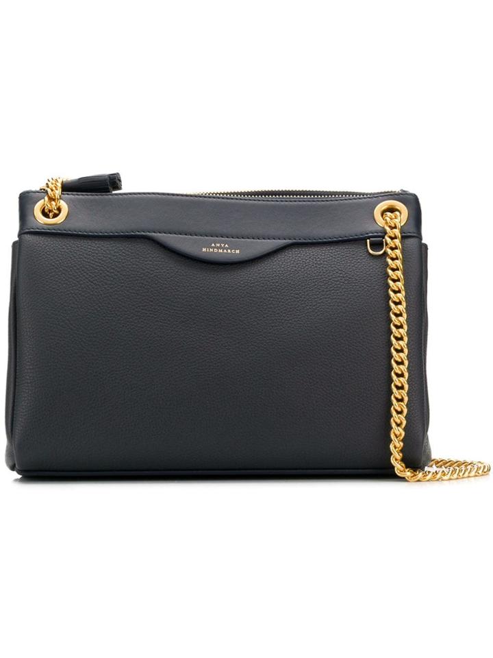 Anya Hindmarch Double Zip Chain Bag - Blue